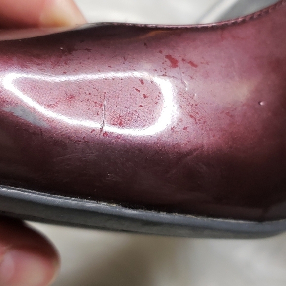 Bandolino Dark Burgundy Pumps Size 8 - Picture 3 of 9